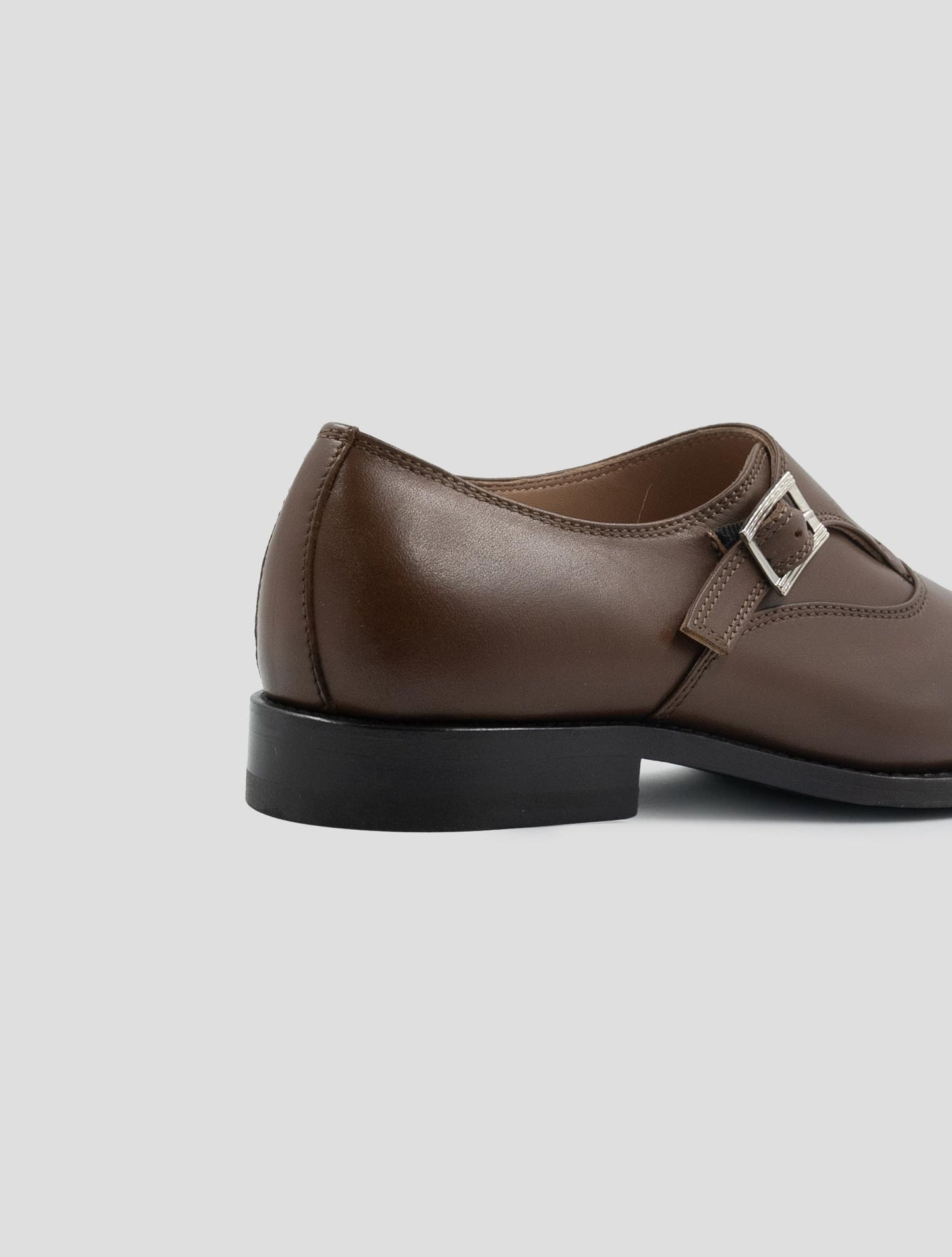 Kiton Brown Leather Dress Shoes