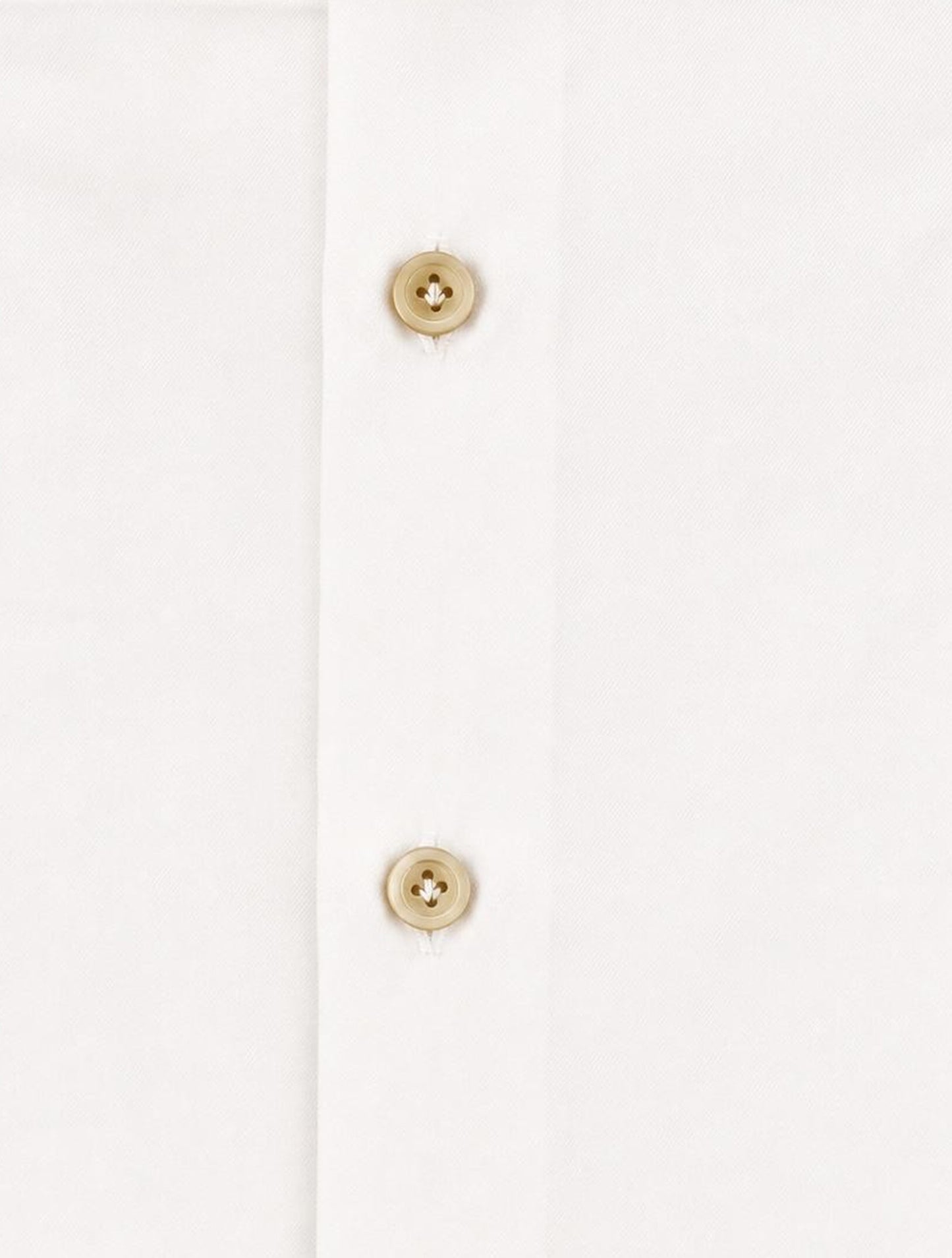 Kiton White Cotton Shirt