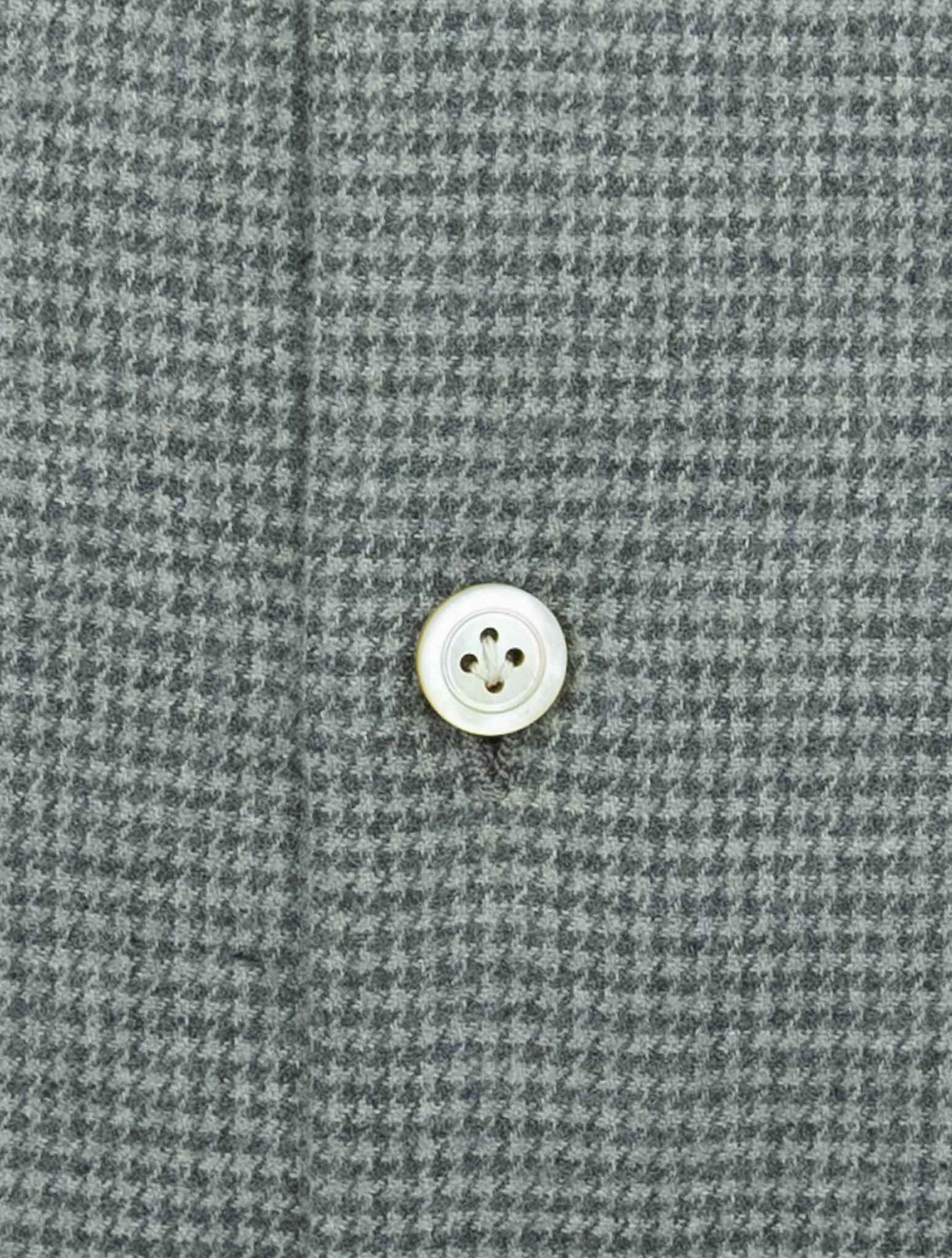 Kiton Gray Cotton Shirt