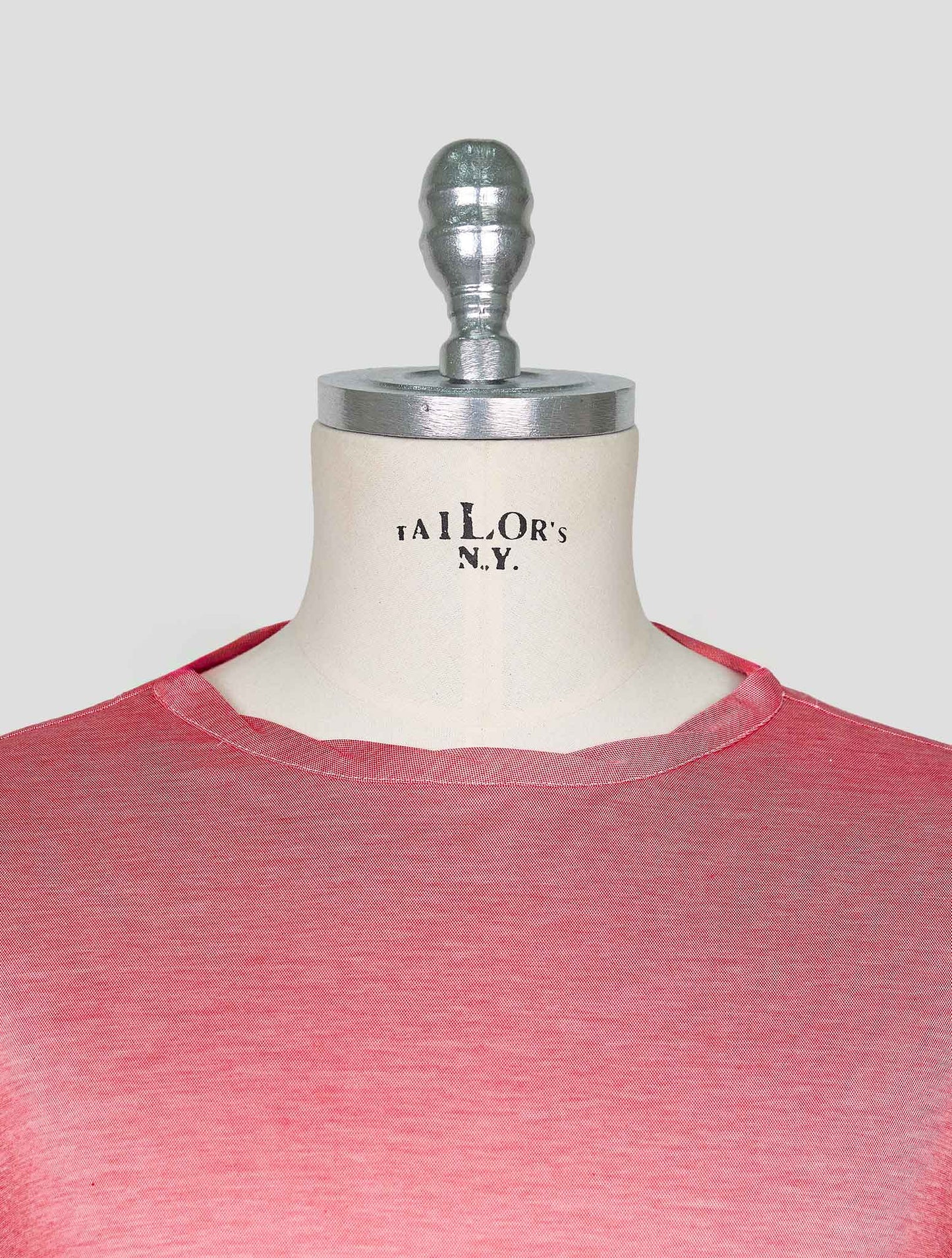 Kiton Pink Cotton T-Shirt
