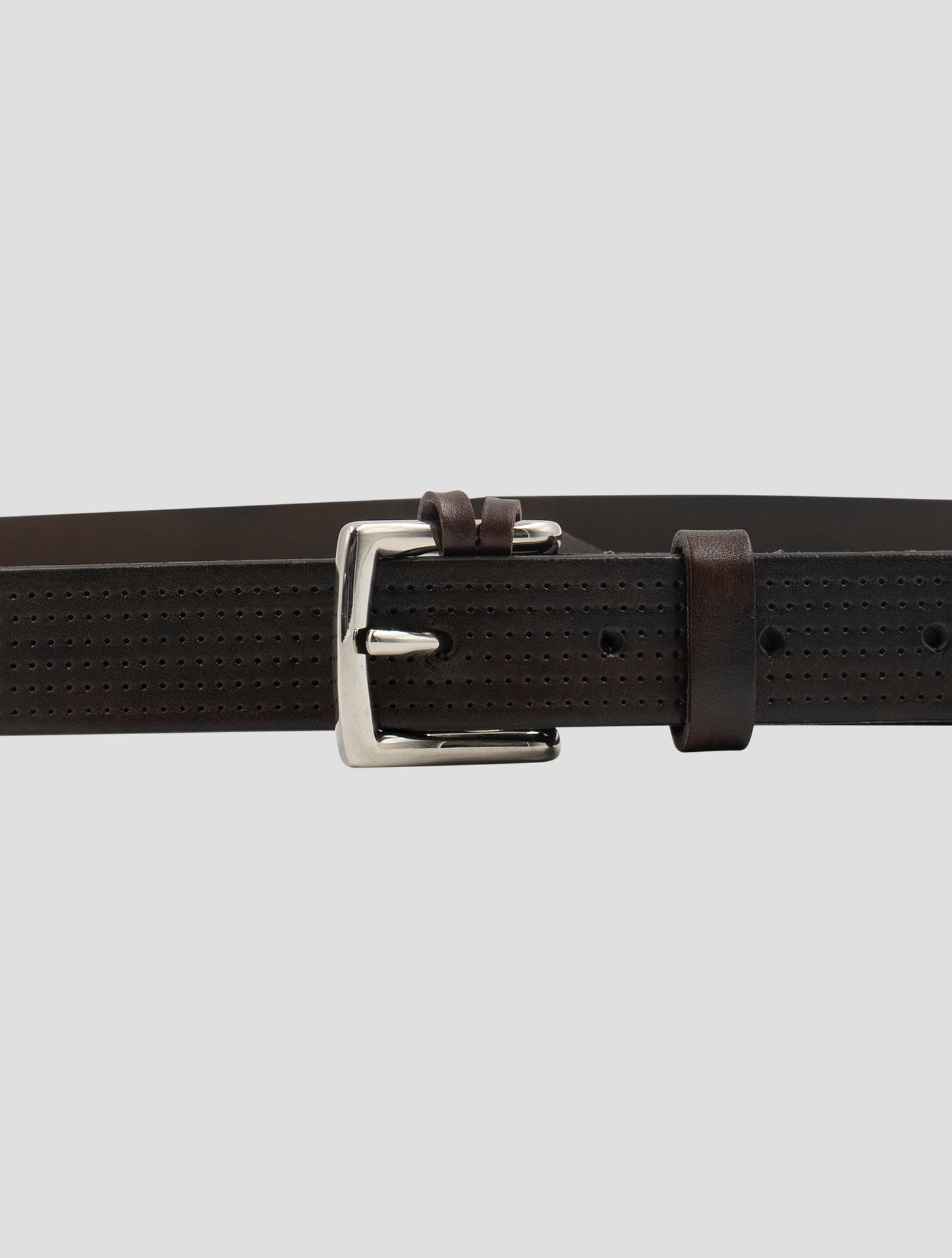Kiton Brown Leather Belt