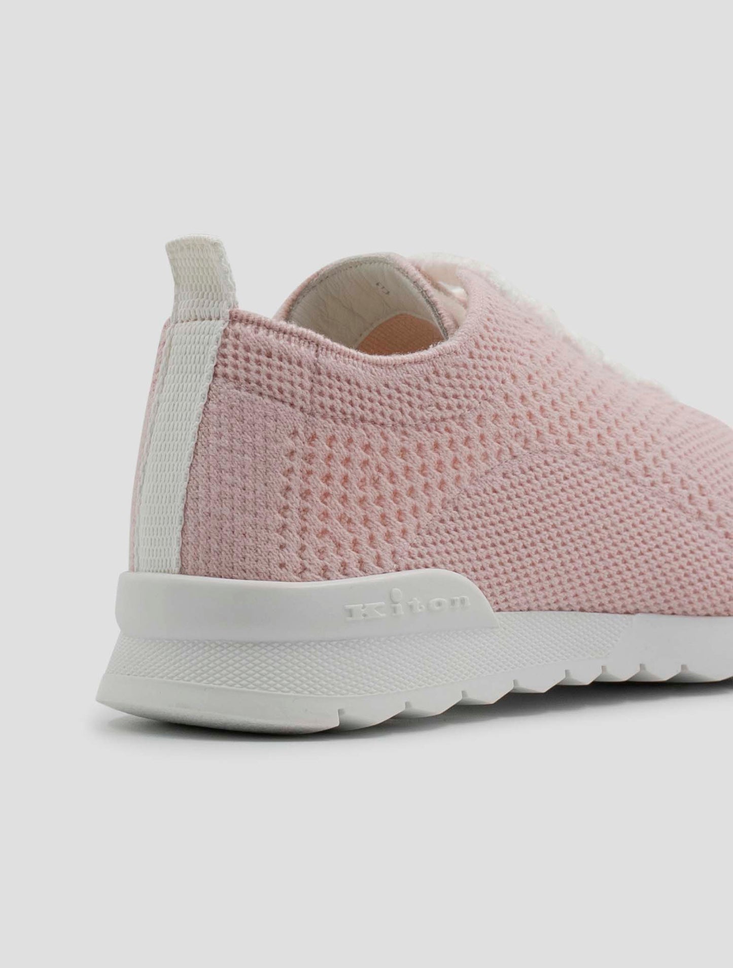 Kiton Pink Cashmere Pl Sneakers Women