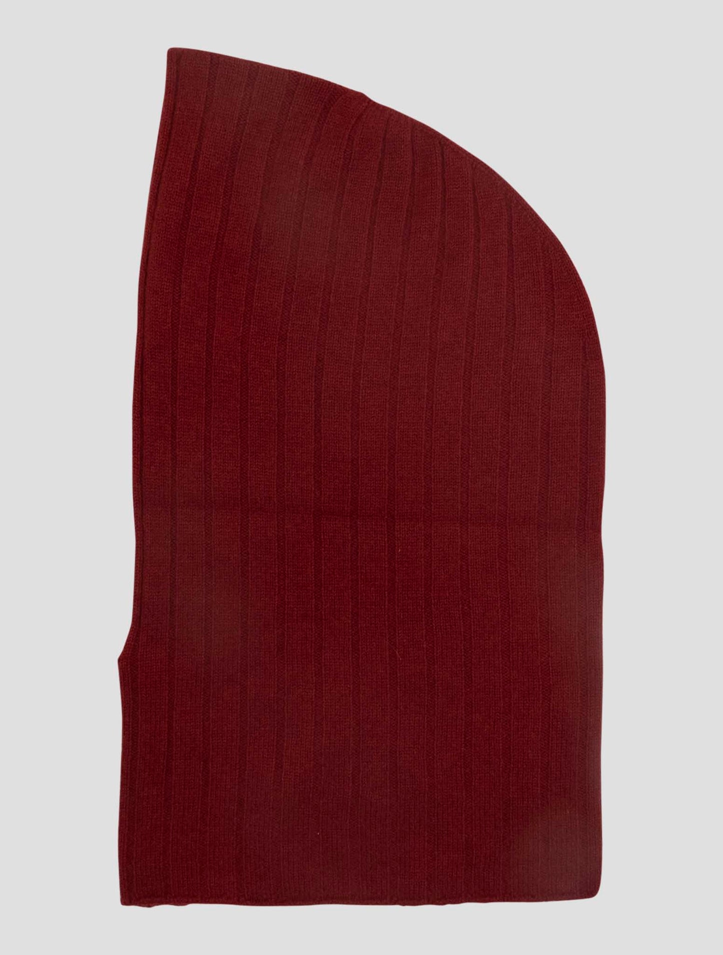 Kiton Red Cashmere Balaclava Women