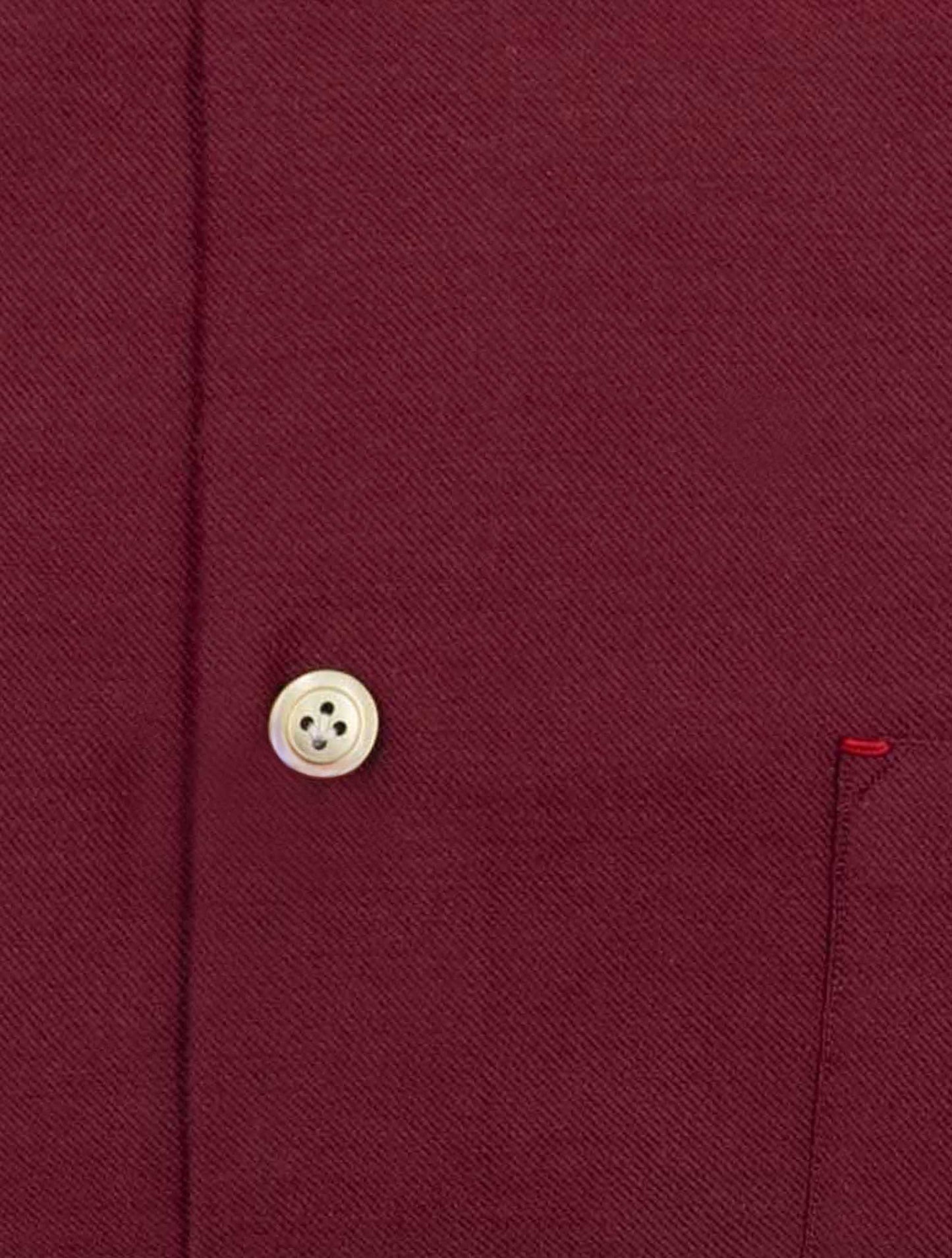 Kiton Burgundy Cotton Silk Cashmere Shirt Nerano