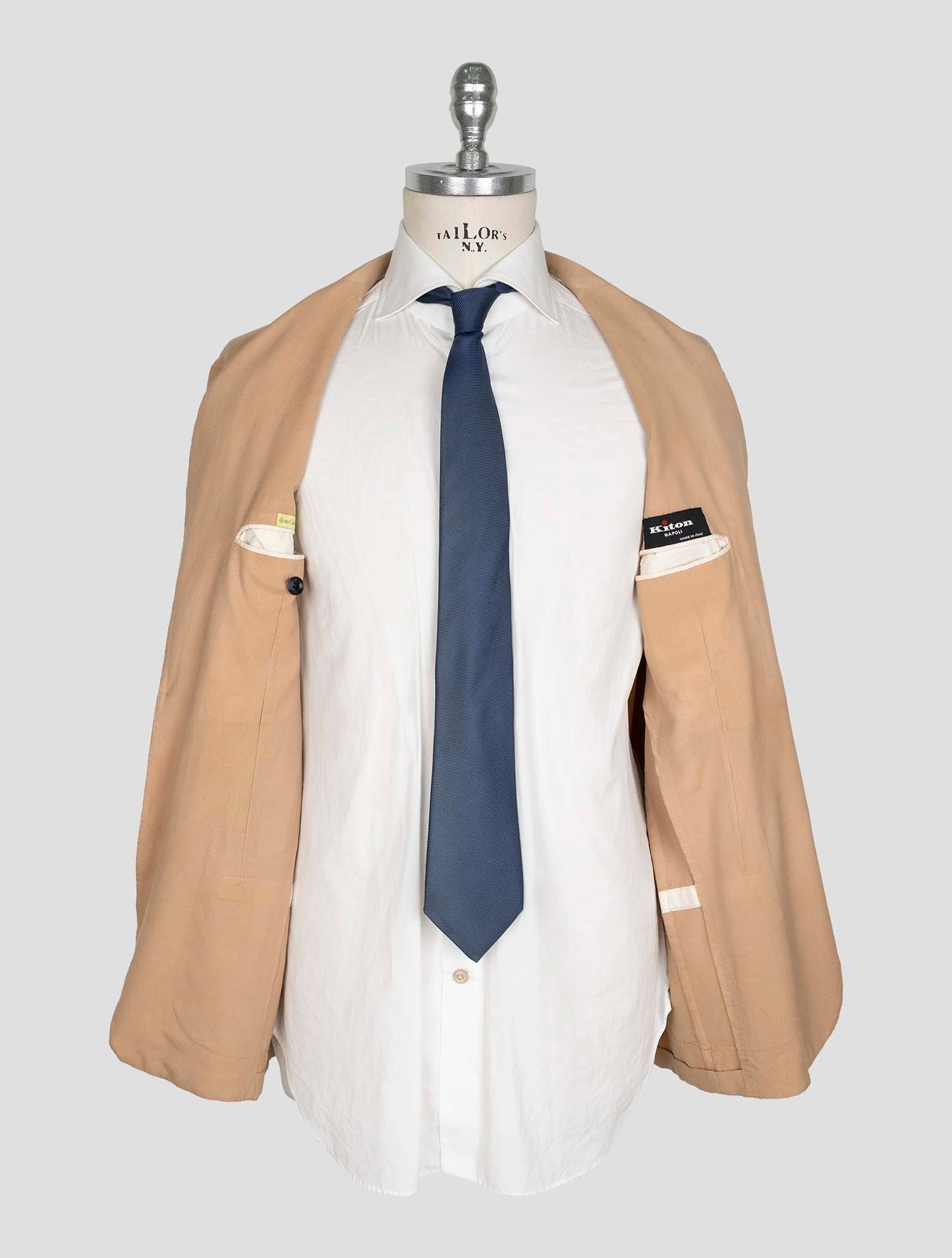Kiton Brown Cashmere Blazer