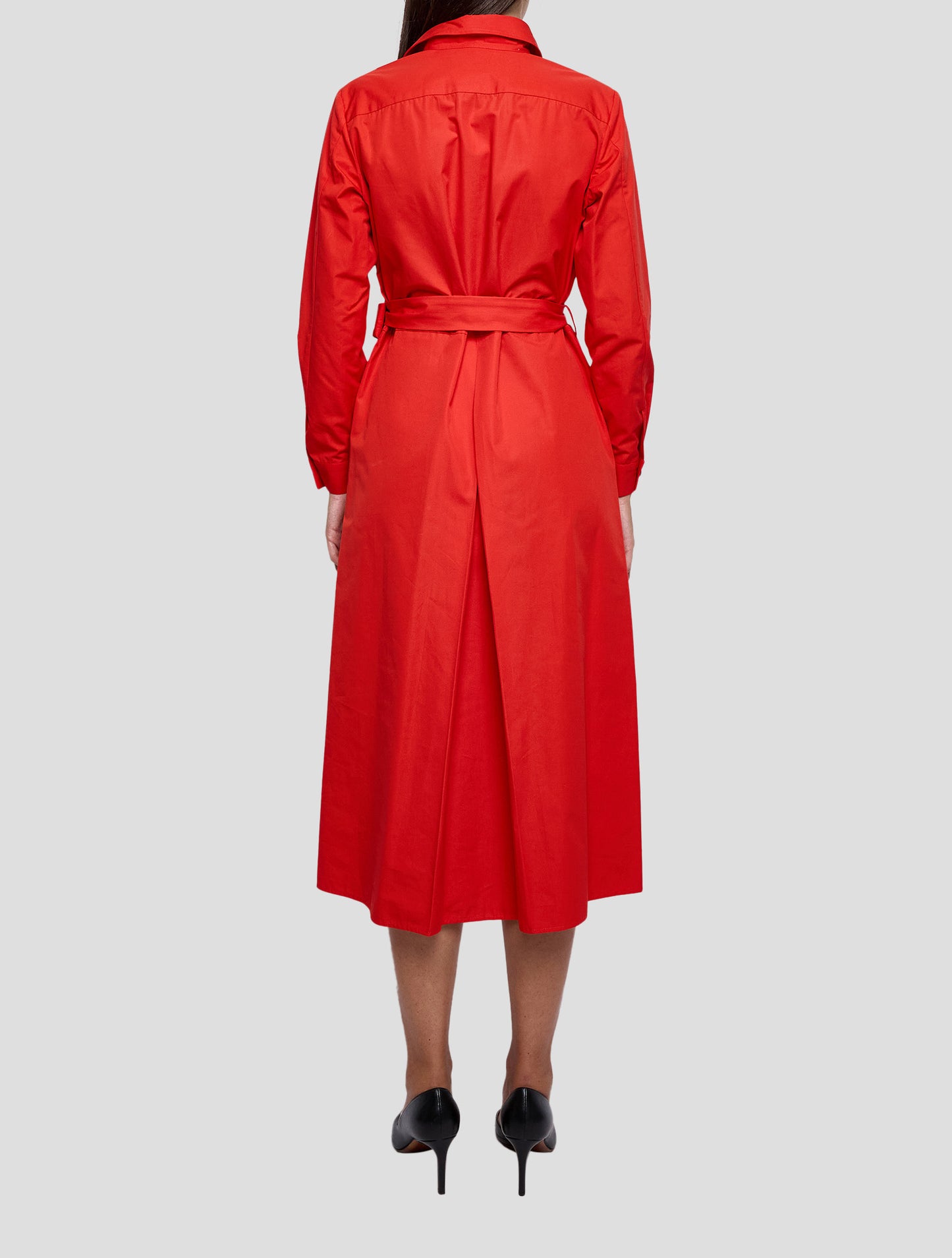 Kiton Green Cotton Dress Women