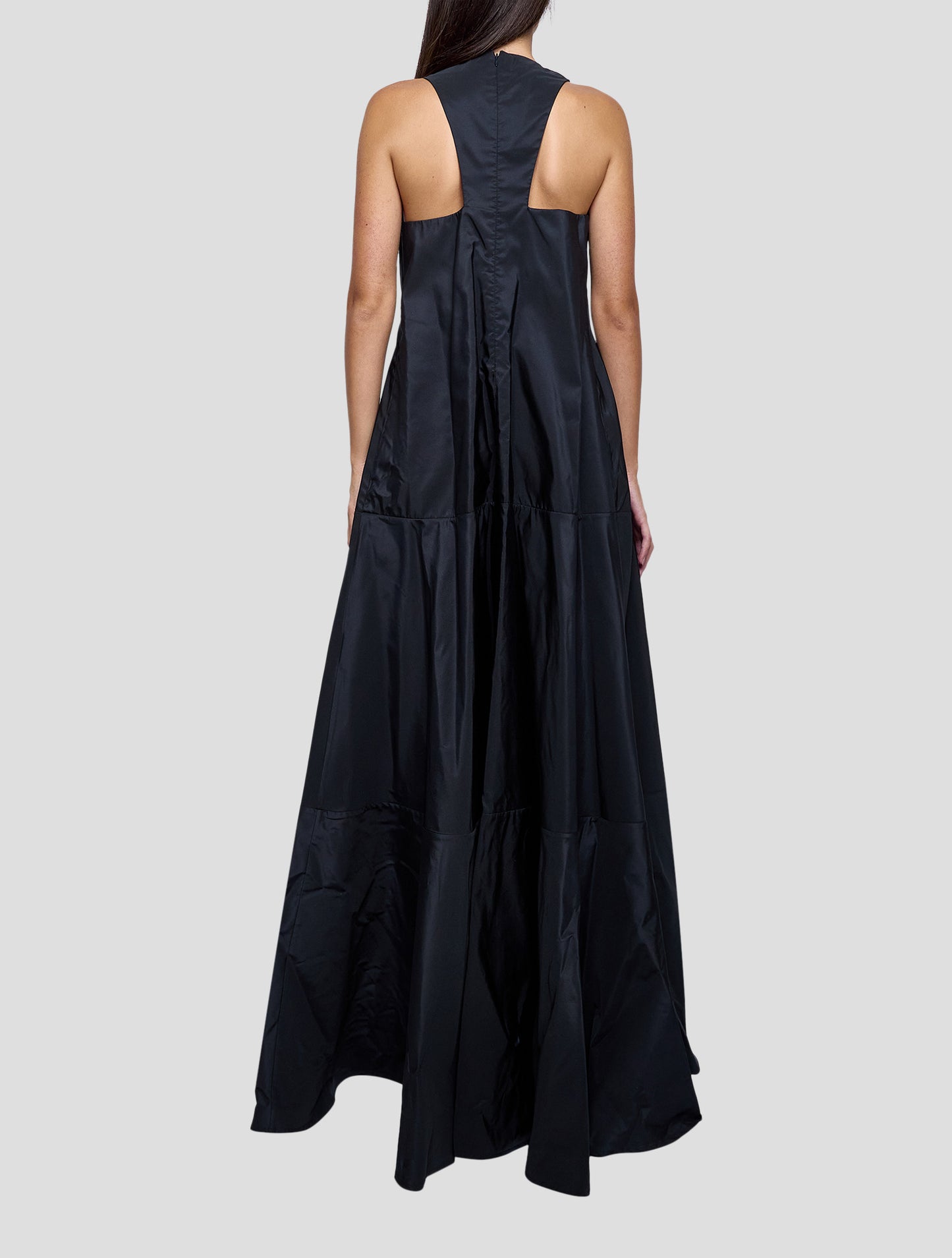 Kiton Black Silk Dress Women