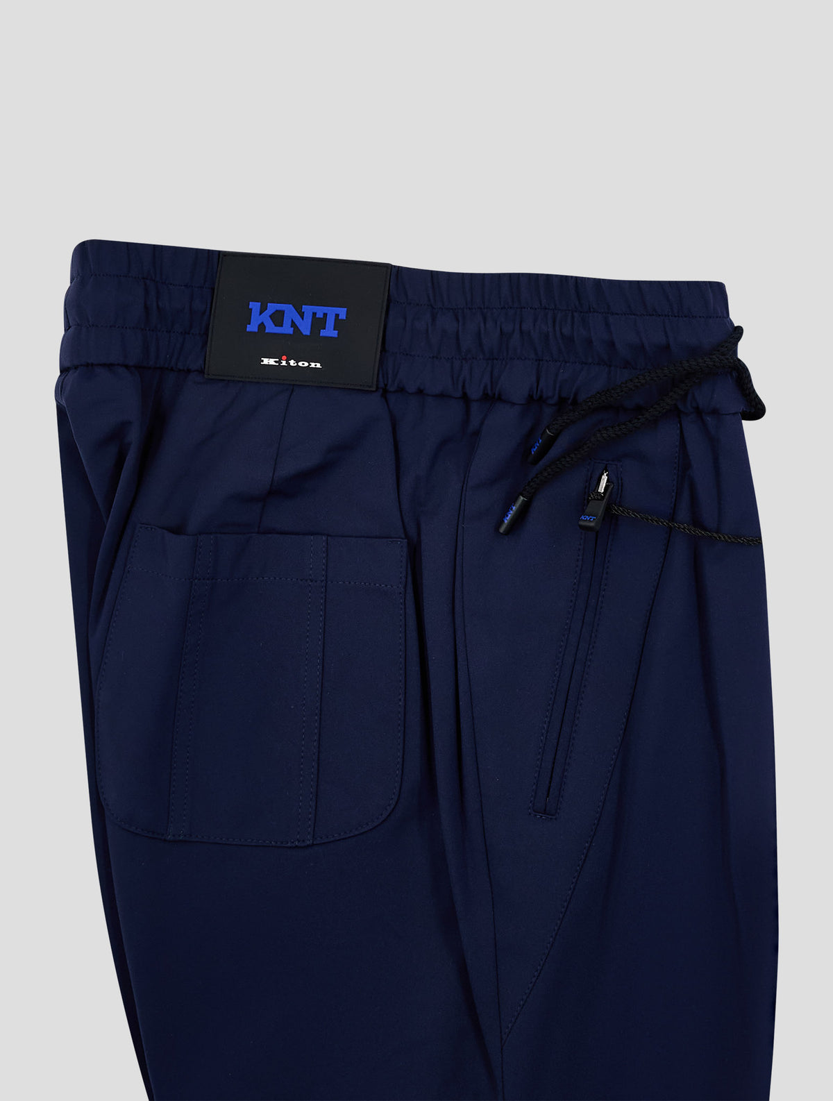 Kiton Knt Dark Blue Pa Ea Jogging Pants