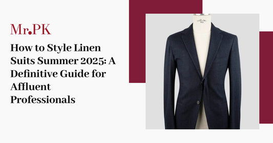 How to Style Linen Suits Summer 2025: A Definitive Guide for Affluent Professionals