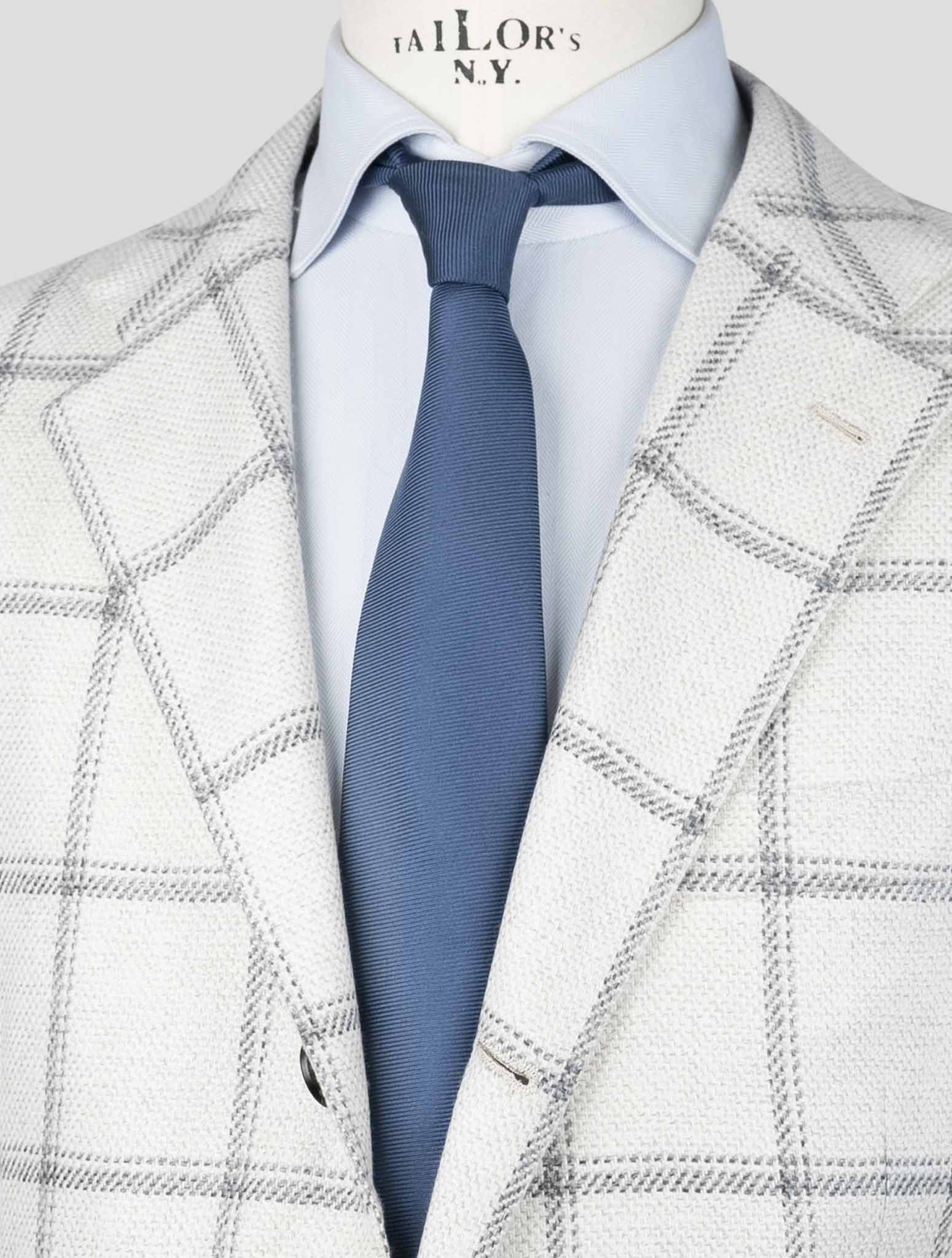 Kiton White Cashmere Blazer