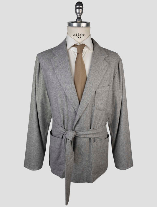 Kiton Gray Cashmere Pa Ea Blazer