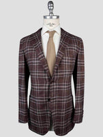 Kiton Multicolor Cashmere Virgin Wool Silk Linen Blazer