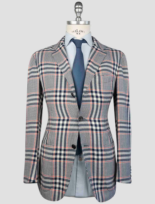Kiton Multicolor Cashmere Blazer