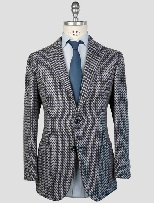 Kiton Multicolor Cashmere Blazer