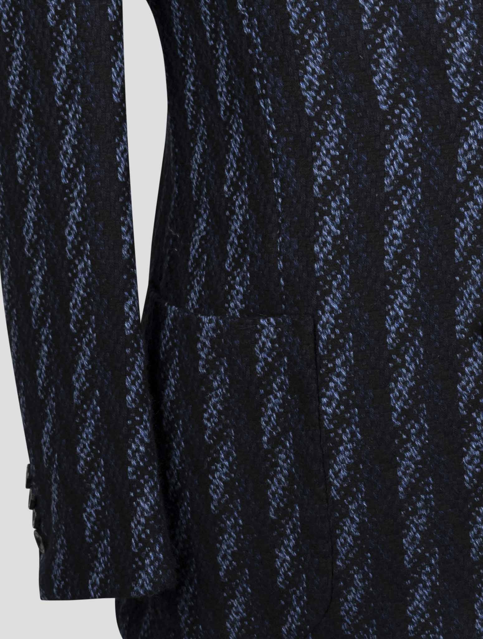 Kiton Blue Cashmere Blazer