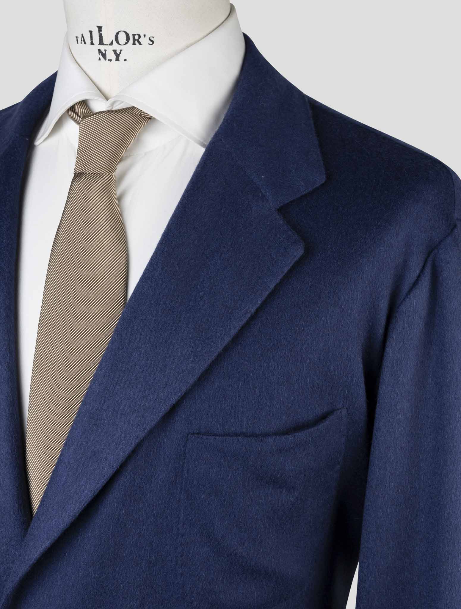 Kiton Blue Cashmere Pa Ea Blazer