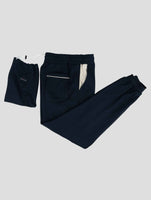 Kiton Blue Cotton Ea Jogging Pants
