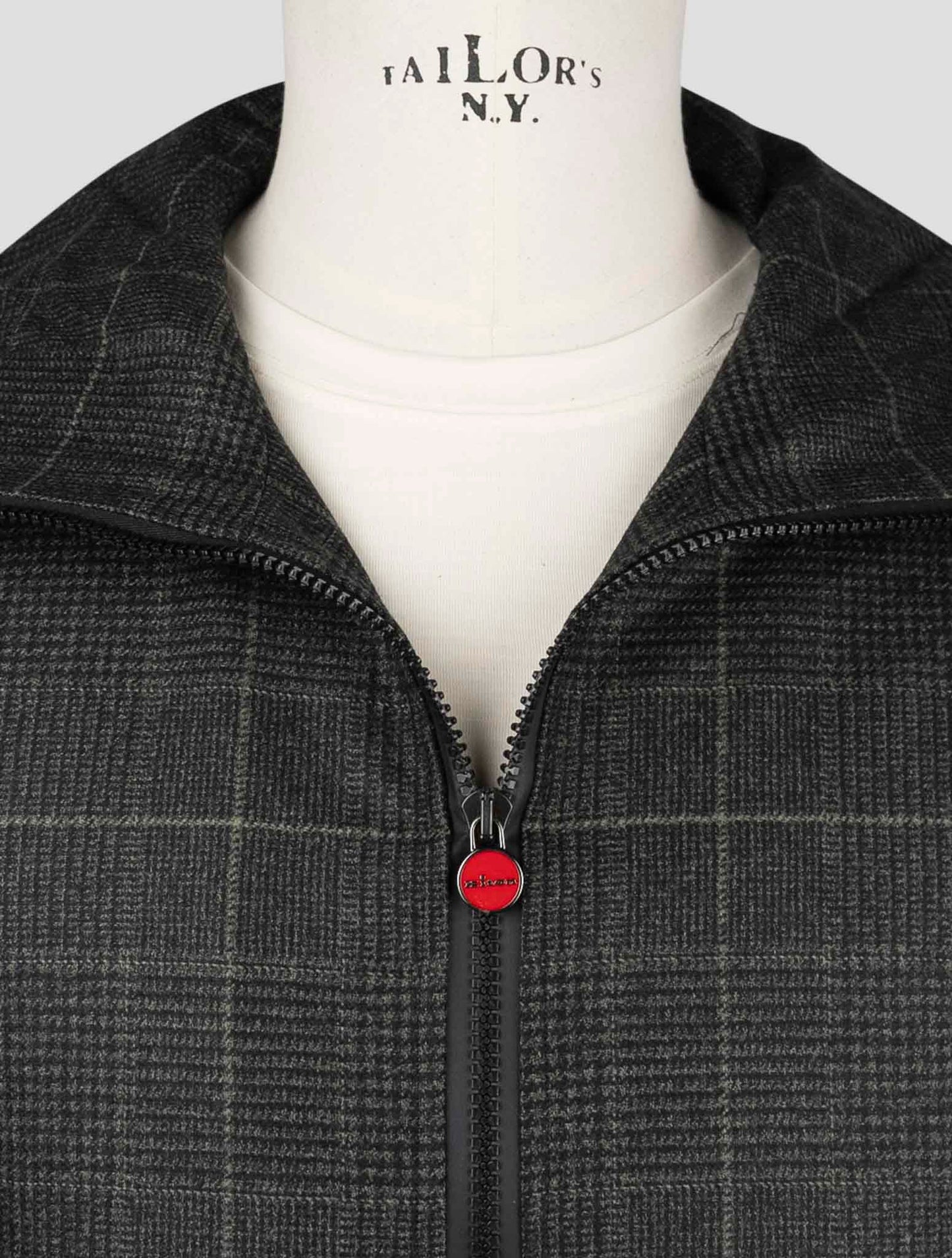 Kiton Green Virgin Wool Shirt Umbi