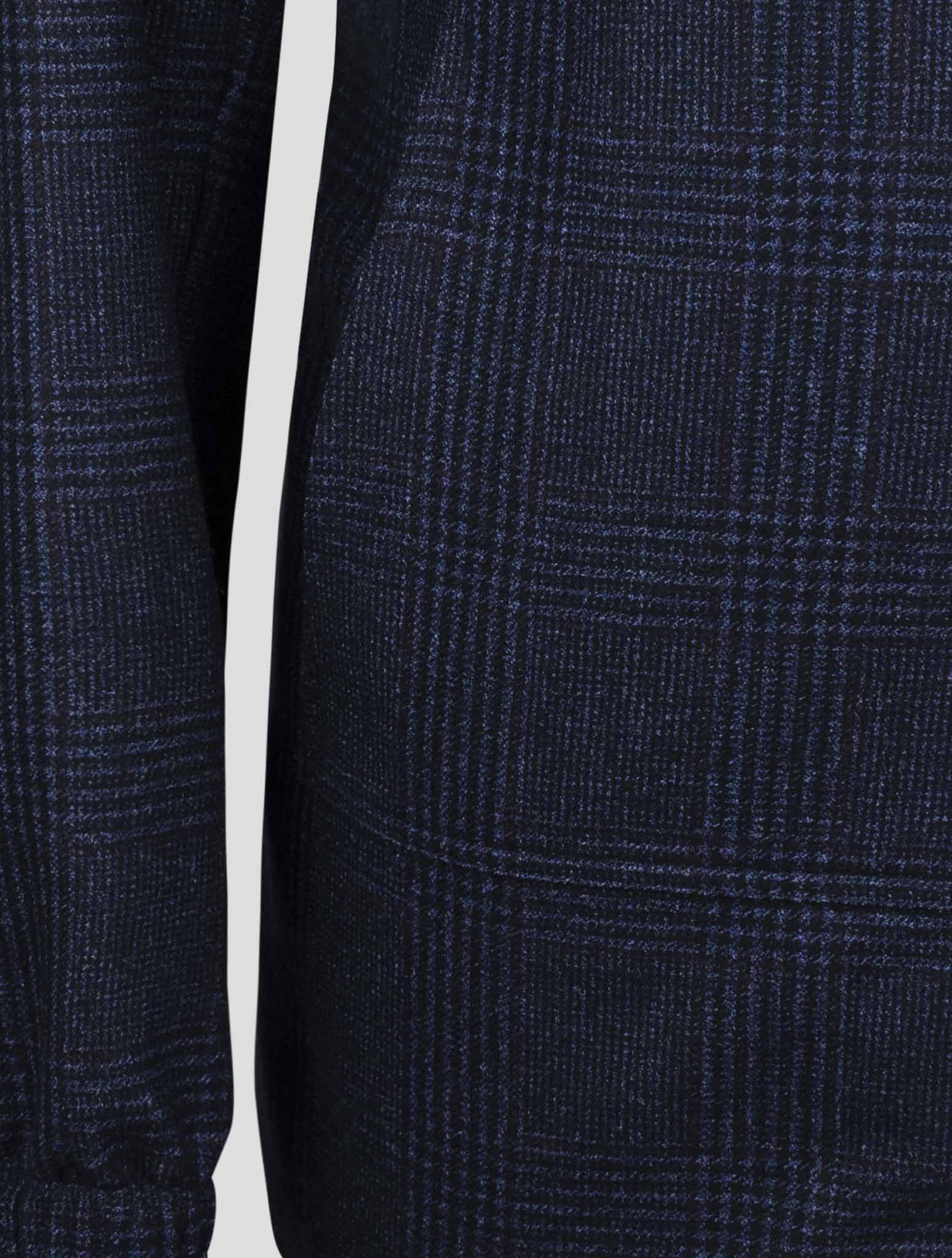 Kiton Blue Virgin Wool Silk Linen Shirt Umbi
