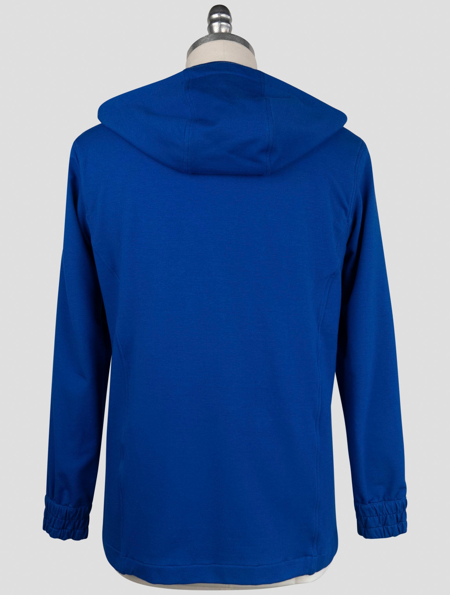 Kiton Blue Cotton Ea Shirt Umbi