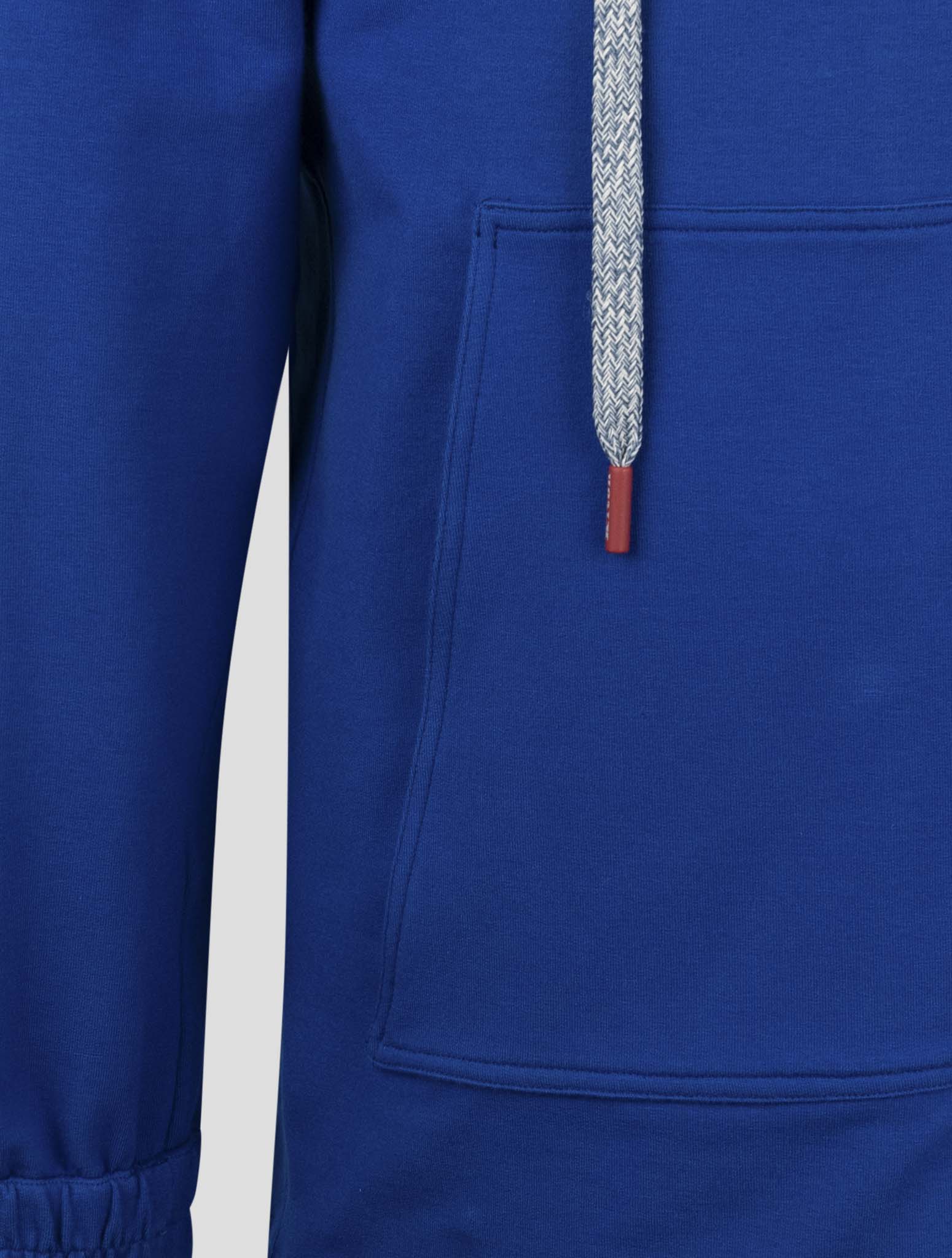 Kiton Blue Cotton Ea Shirt Umbi