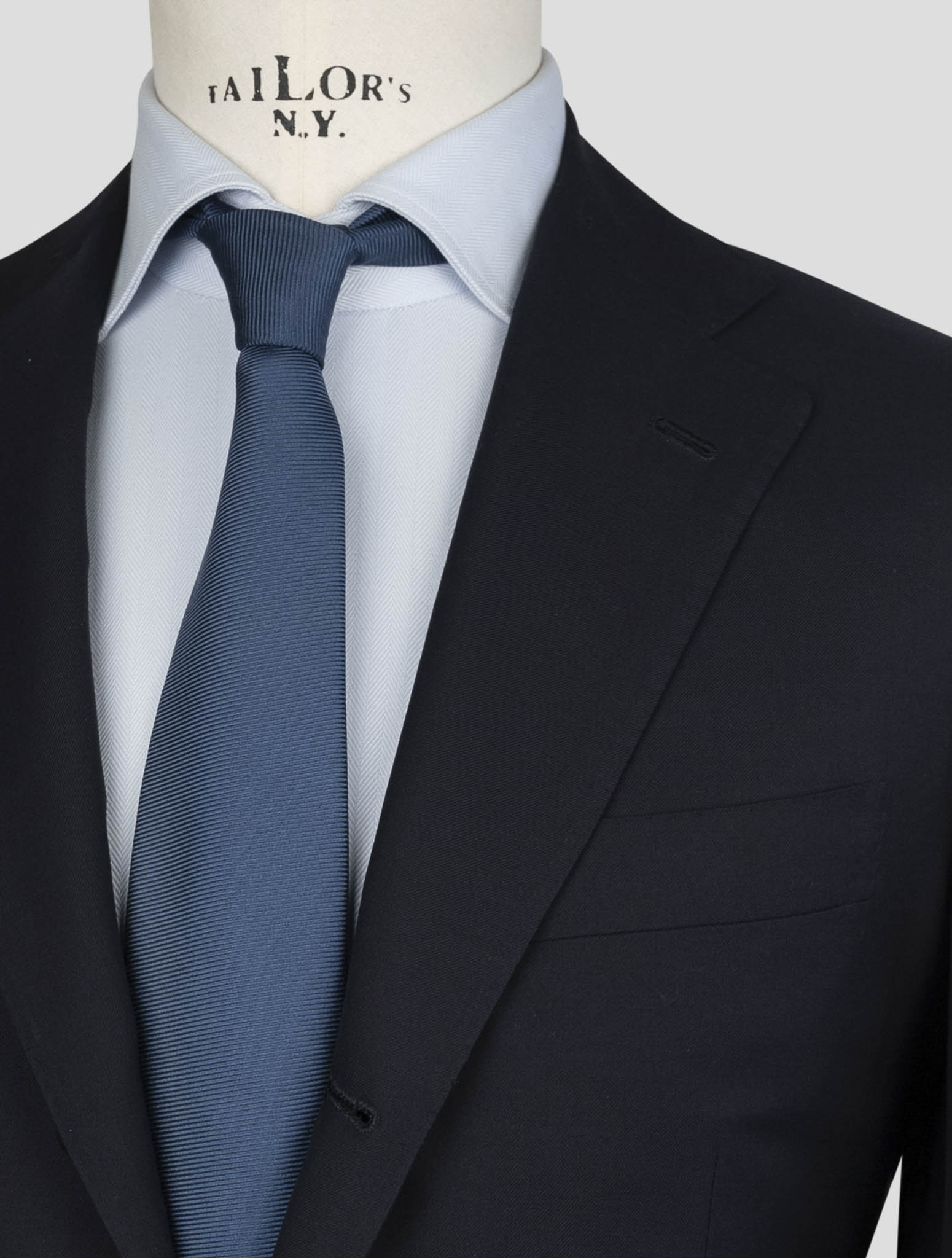 Kiton Blue Wool 14 Micron Suit