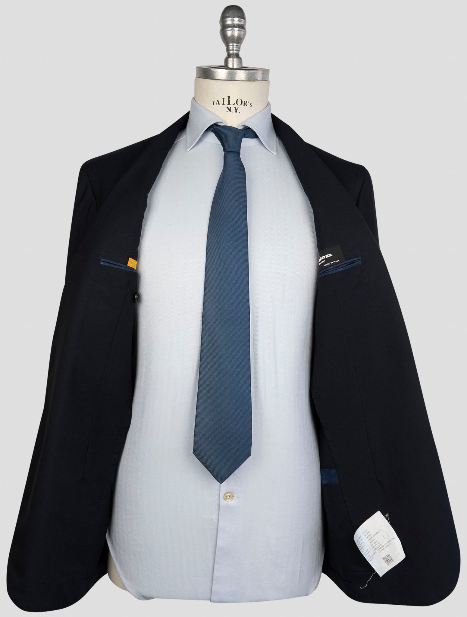 Kiton Blue Wool 14 Micron Suit