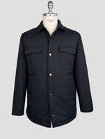 Kiton Blue Pl Coat