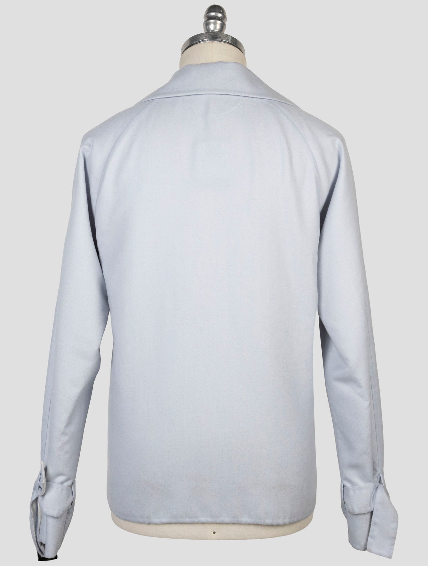 Kiton Light Blue Cashmere Silk Blazer