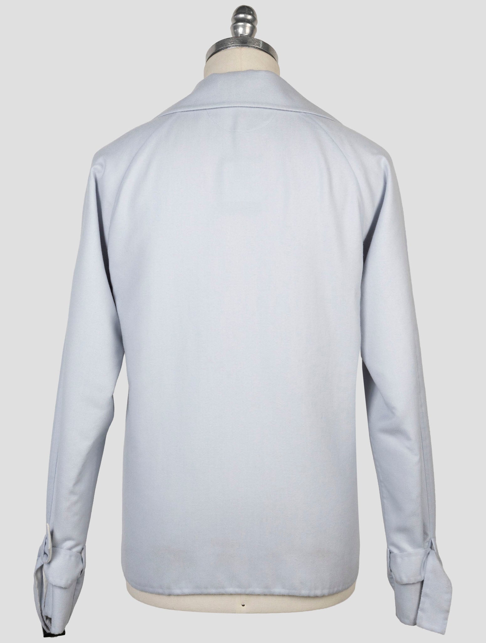 Kiton Light Blue Cashmere Silk Blazer