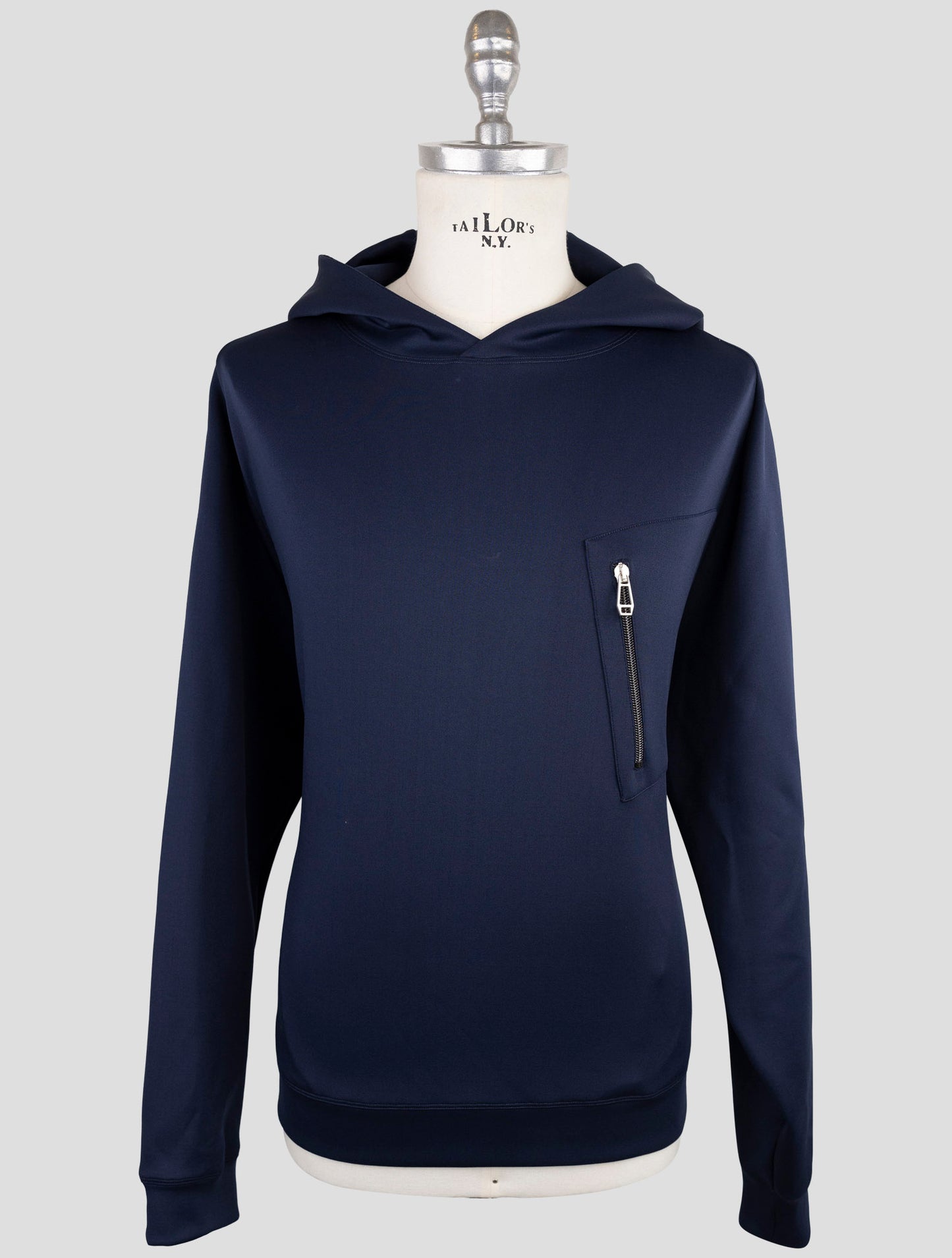Kiton Blue Pl Ea Special Edition Plus One Sweater Hoodie