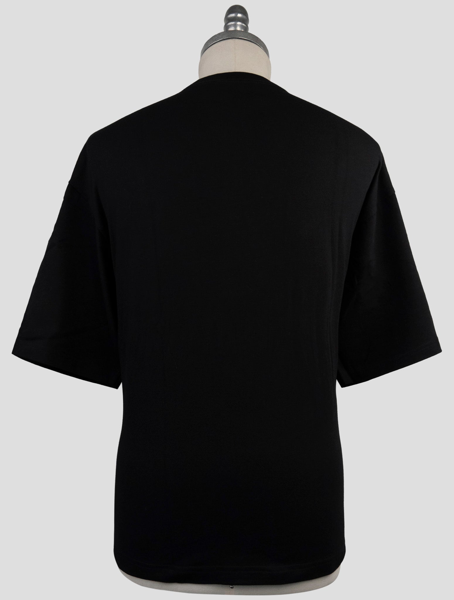 Kiton Knt Black Cotton Special Edition T-Shirt