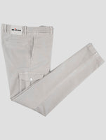 Kiton Gray Cotton Cashmere Ea Cargo Pants