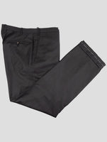 Kiton Gray Wool Dress Pants