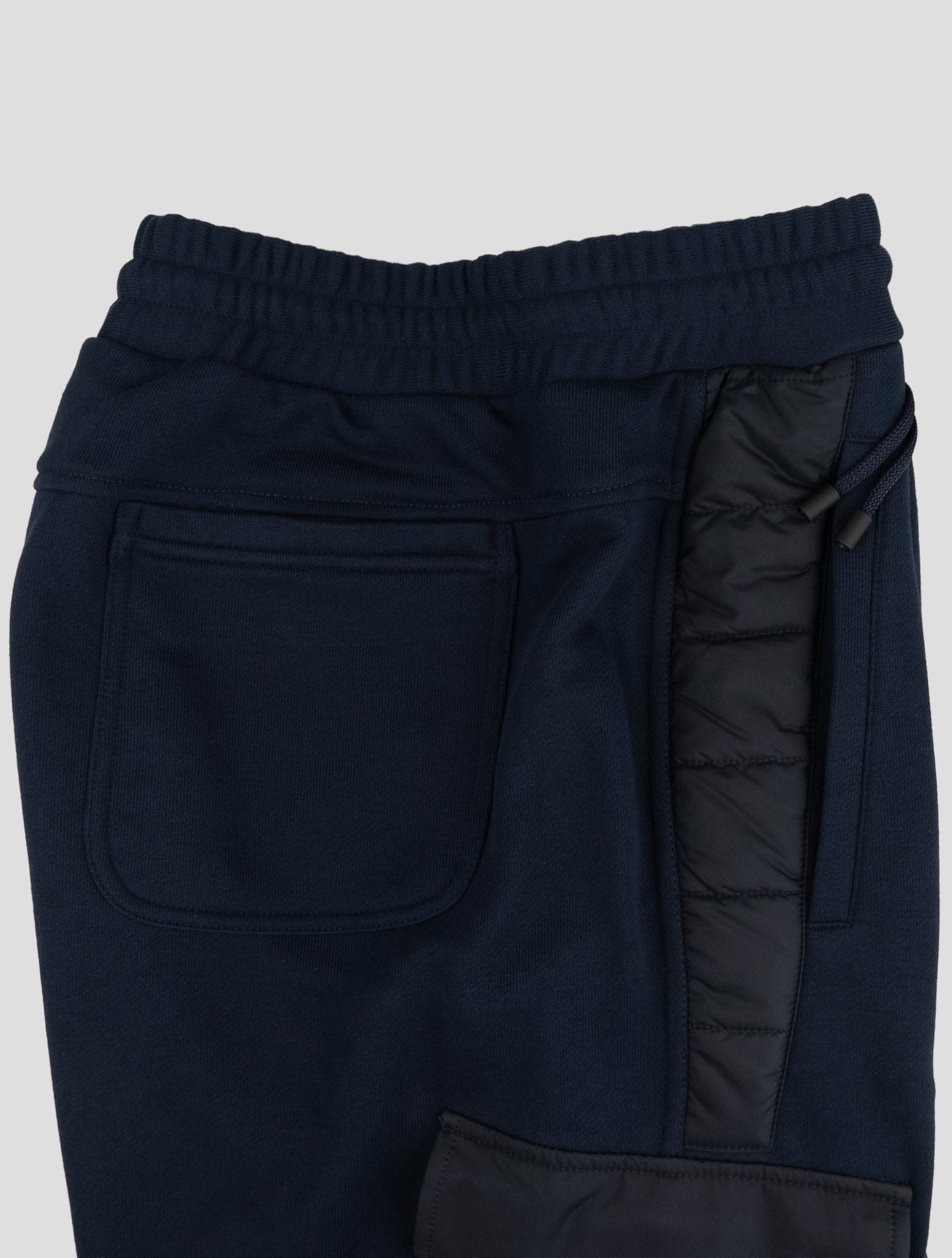Kiton Blue Cotton Pl Pants