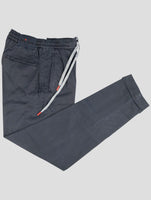 Kiton Blue Lyocell Ea Pants