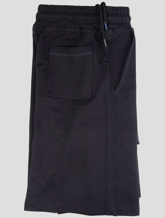Kiton Knt Dark Blue Cotton Silk Short Pants