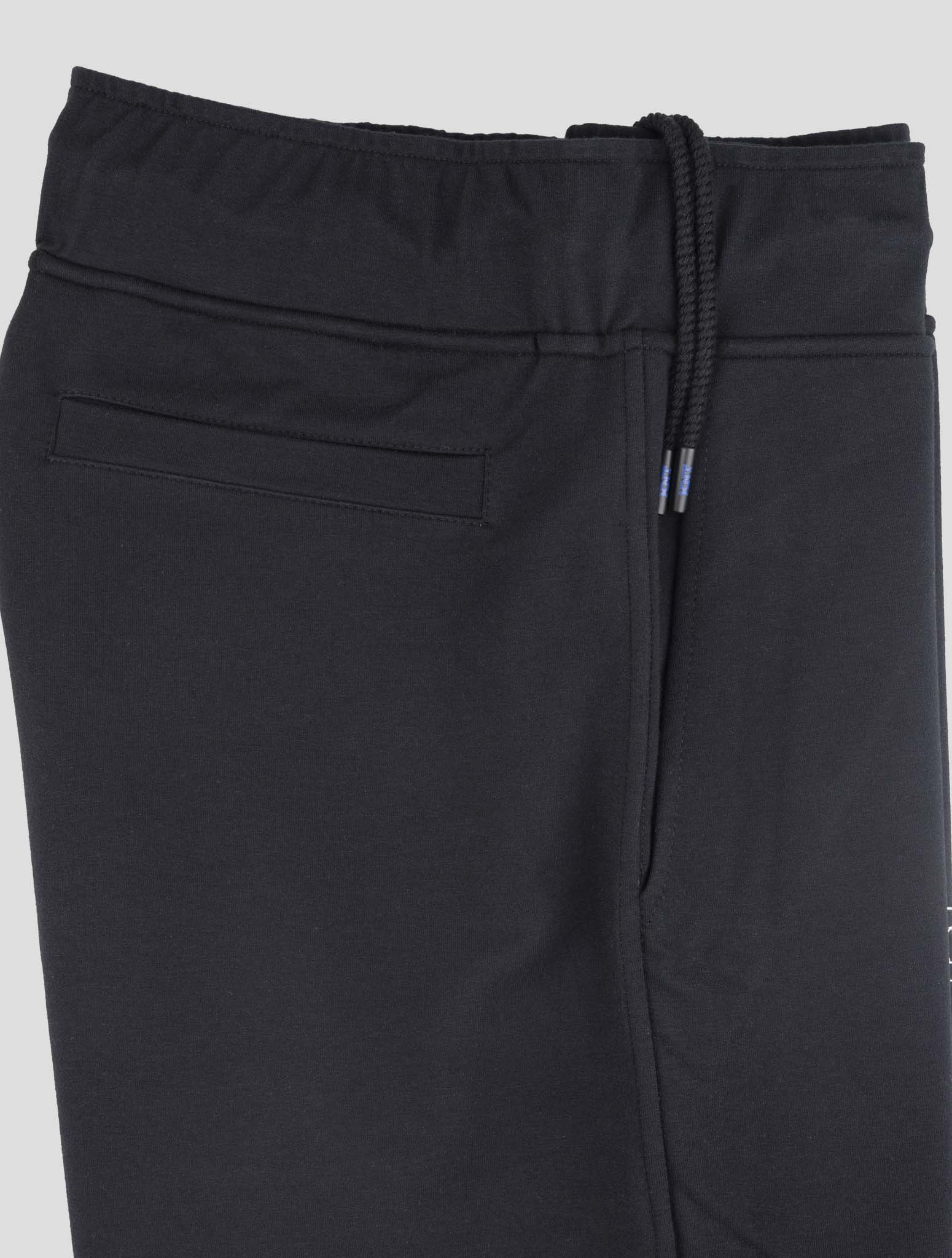 Kiton Knt Black Cotton Ea Pants