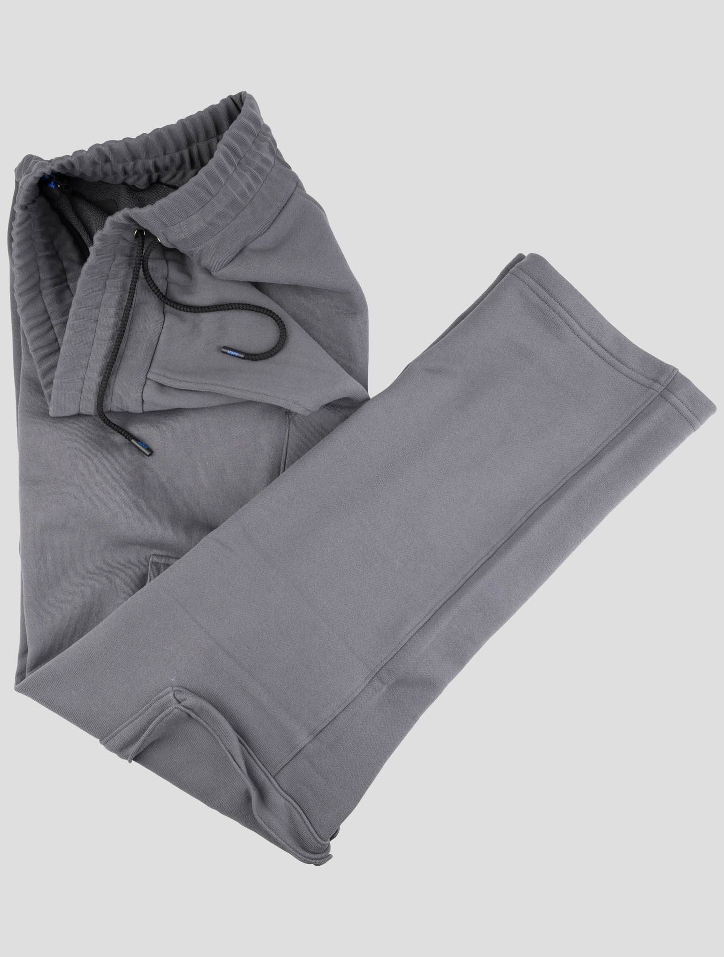 Kiton Knt Gray Cotton Jogging Pants