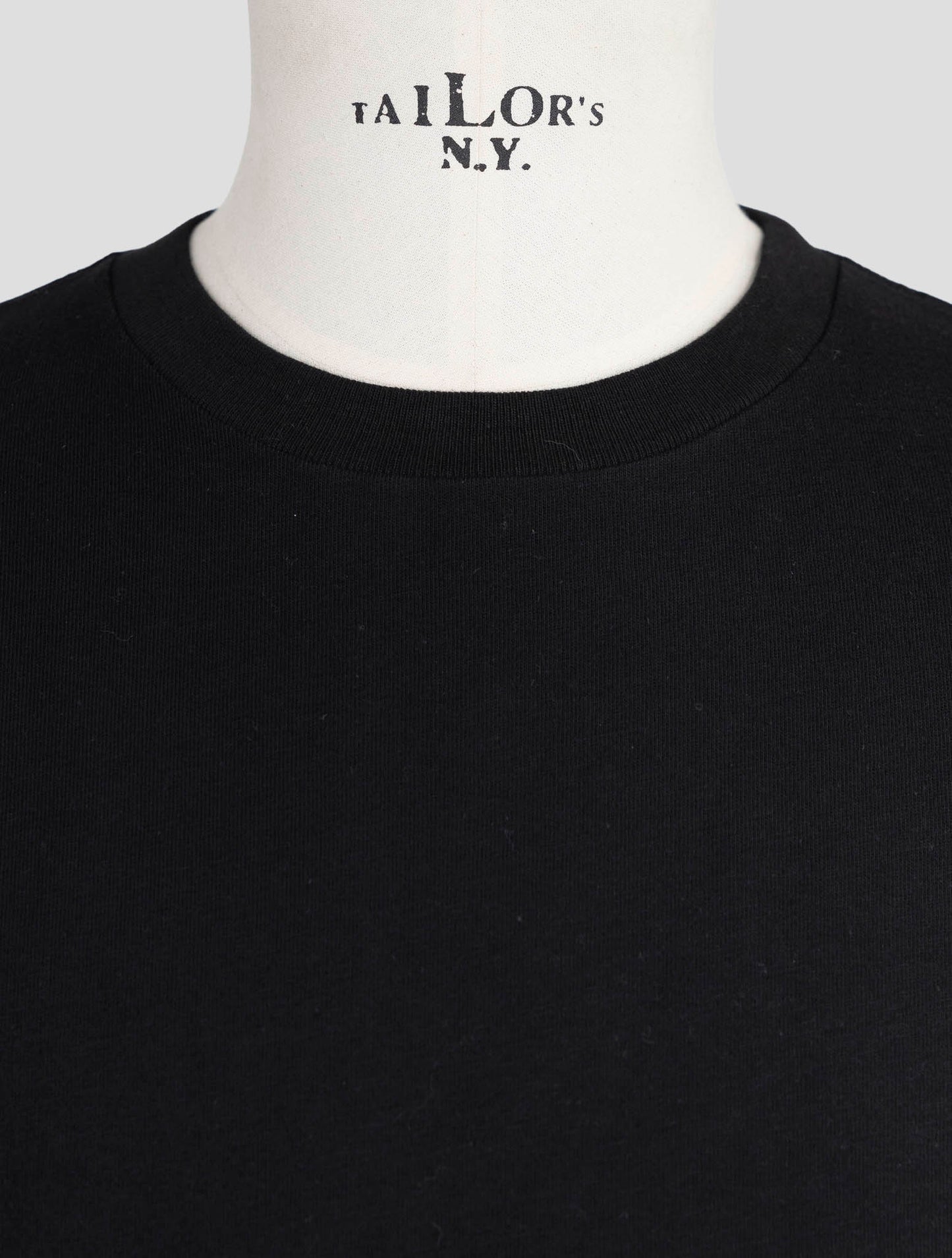 Kiton Knt Black Cotton T-Shirt
