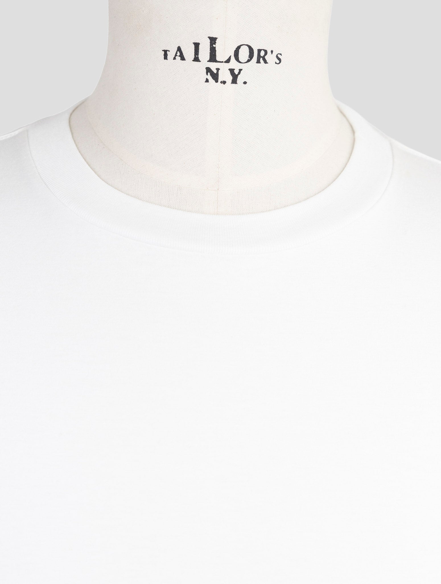 Kiton Knt White Cotton T-Shirt