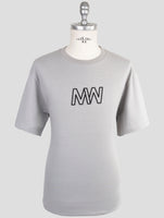 Kiton Knt Gray Cotton T-Shirt