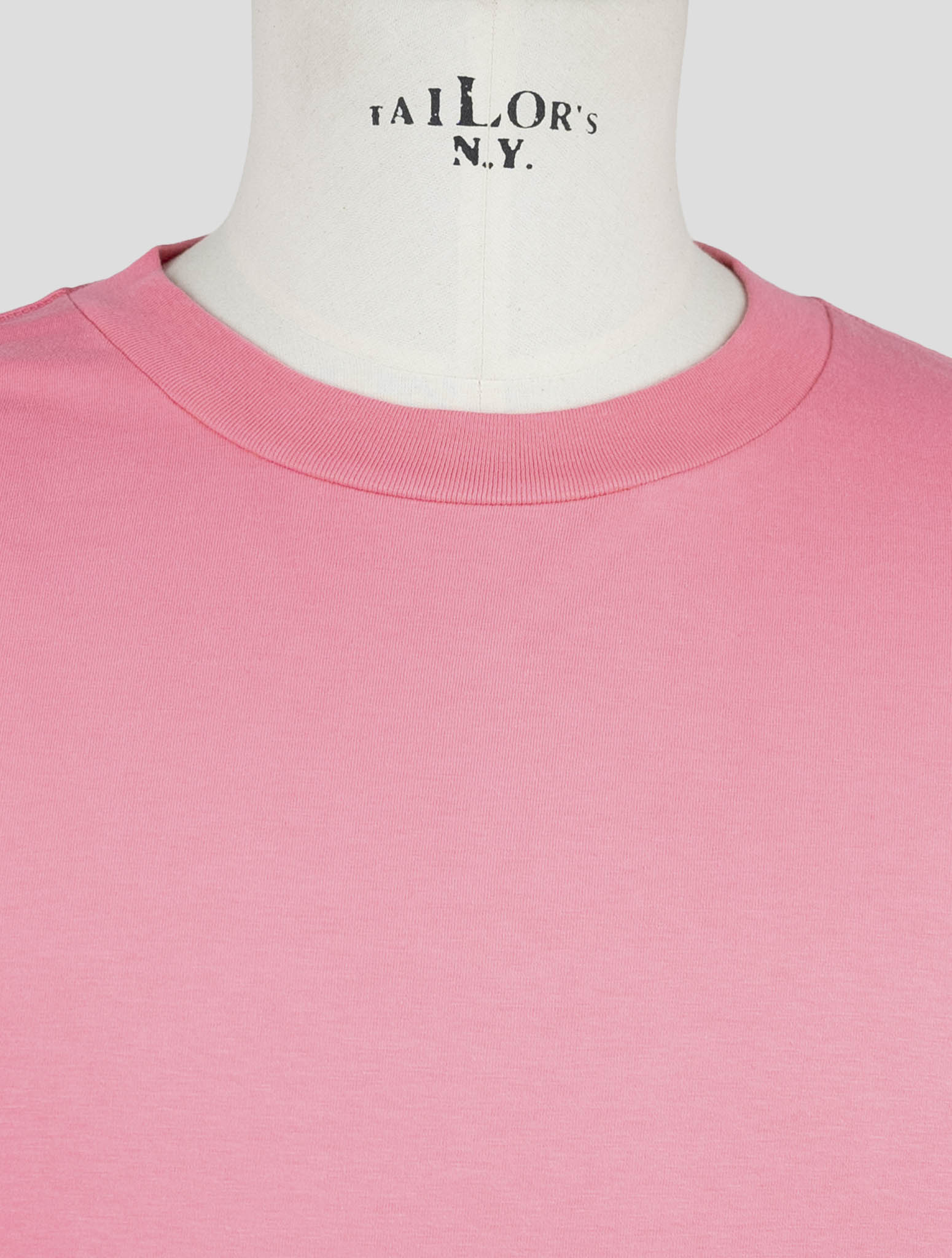 Kiton Knt Pink Cotton T-Shirt