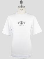 Kiton Knt White Cotton T-Shirt