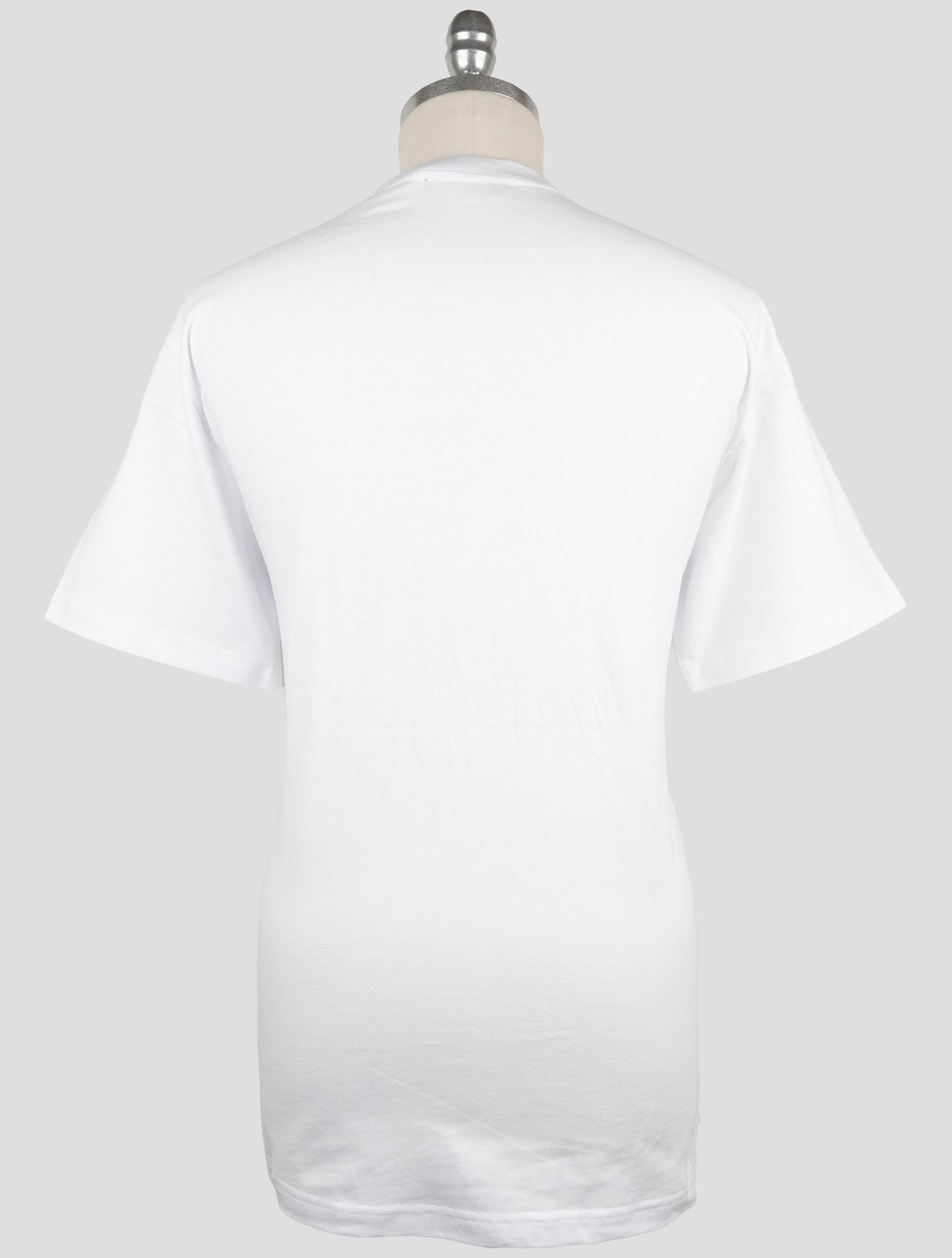 Kiton Knt White Cotton T-Shirt