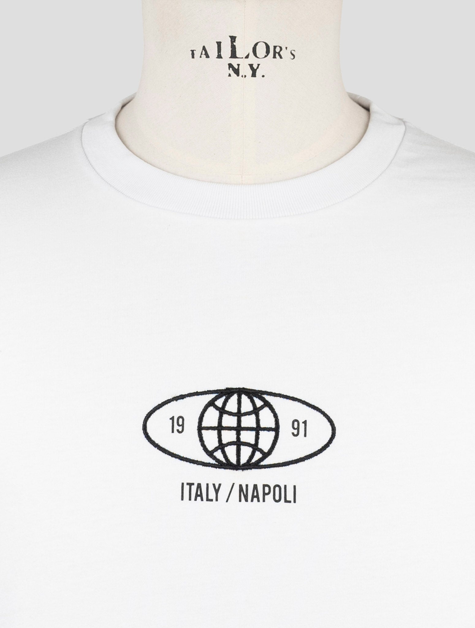 Kiton Knt White Cotton T-Shirt