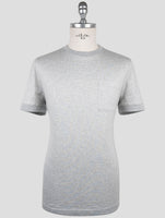 Kiton Knt Gray Cotton T-Shirt