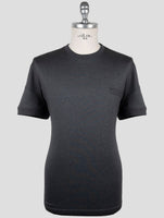 Kiton Knt Gray Cotton T-Shirt