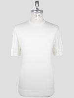 Kiton Knt White Cotton T-Shirt