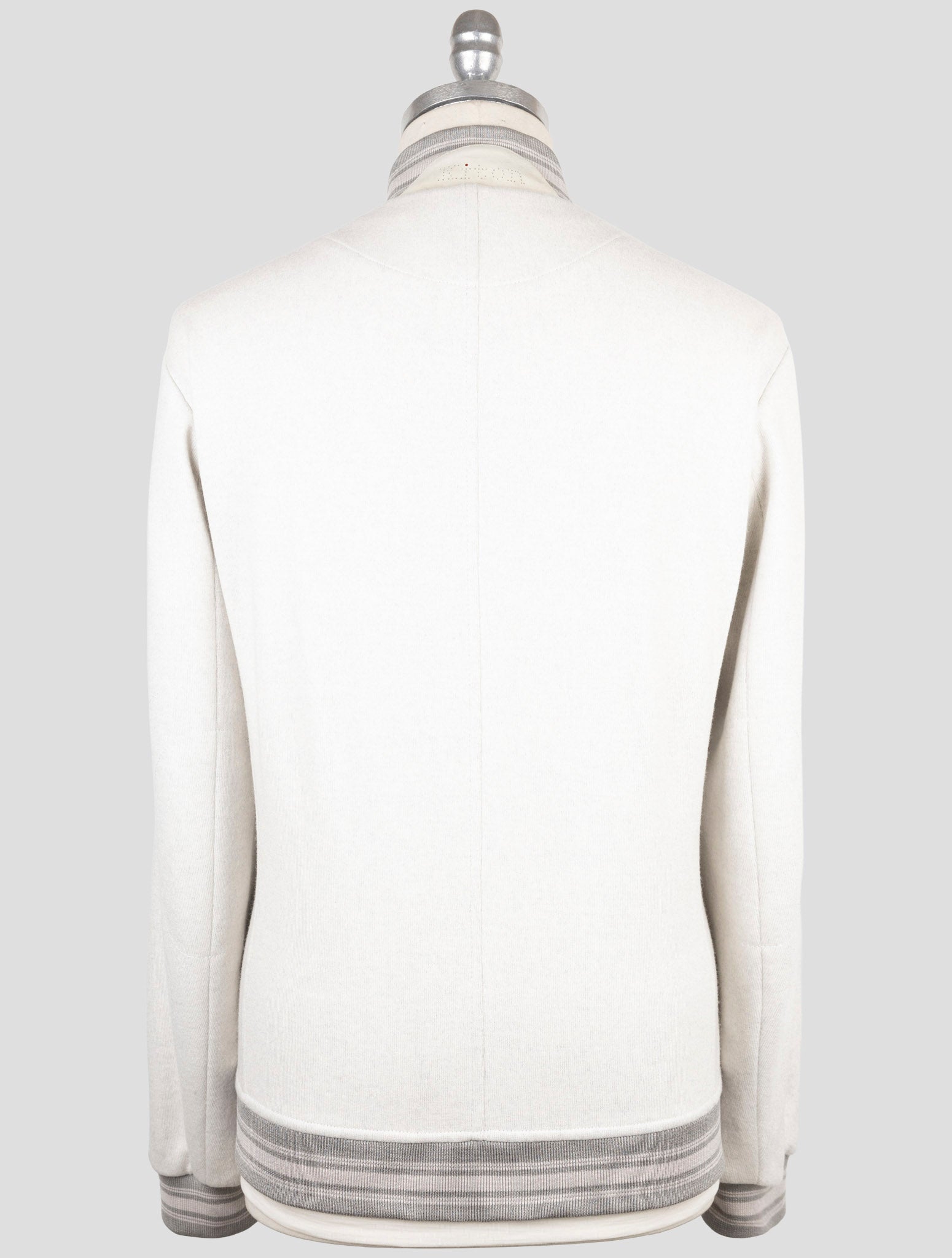 Kiton Light Gray Cashmere Pa Coat